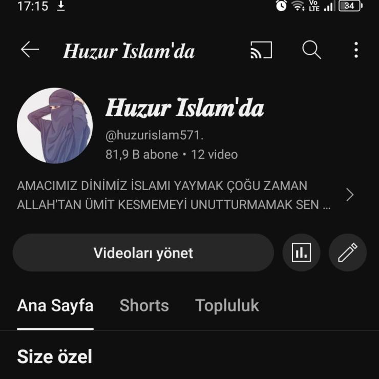 YouTube kanalı 