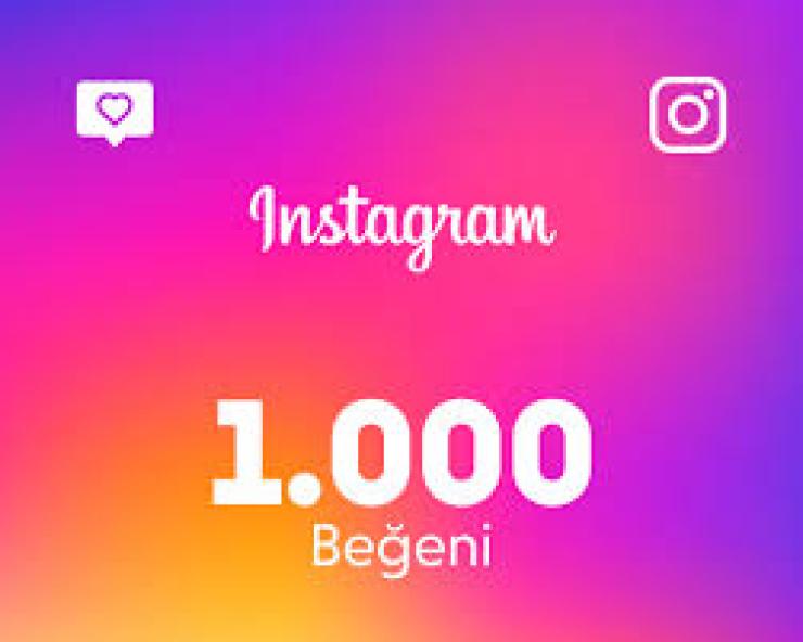 Instagram 1000 Adet Beğeni