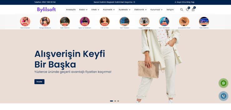 E-Ticaret Web Sitesi Hizmeti  Kampanya