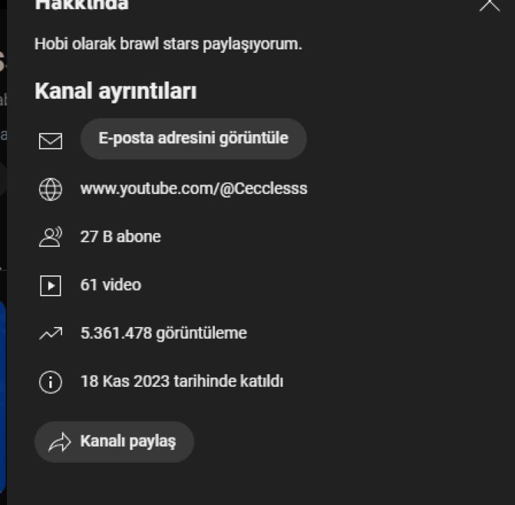 PAZARLIK SÜNNETTİR! YOUTUBE 27K+ HESAP PARA KAZANMA AÇIK! 5 MİLYON+ İZLENME