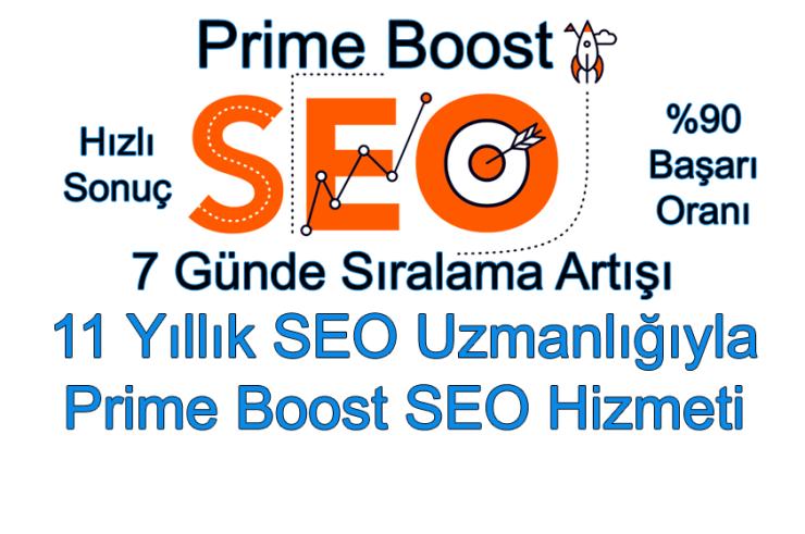 Prime Boost SEO Hizmeti