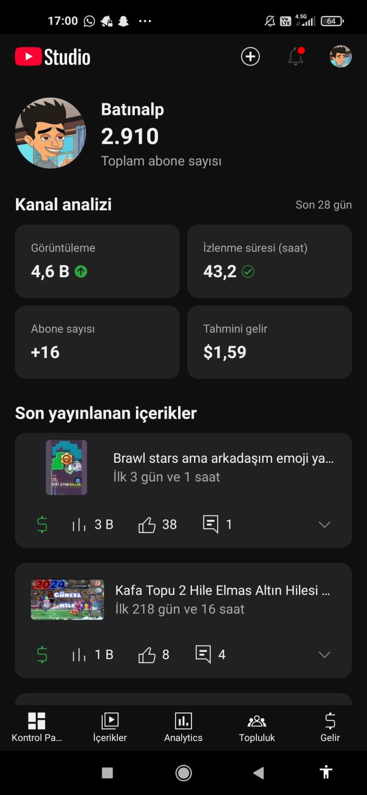 ⭐para kazanma açık oyun kanalı 3 k aboneli 