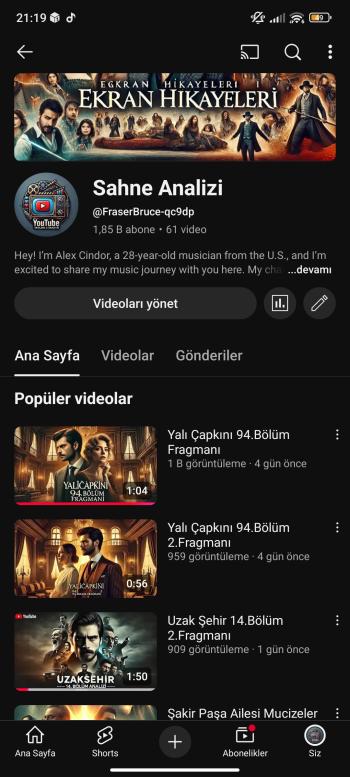  PK açık kanal aktif