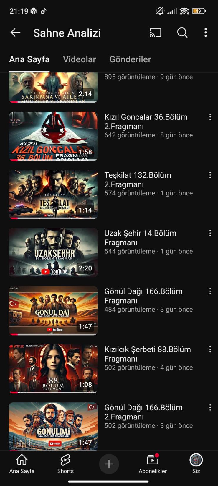  PK açık kanal aktif