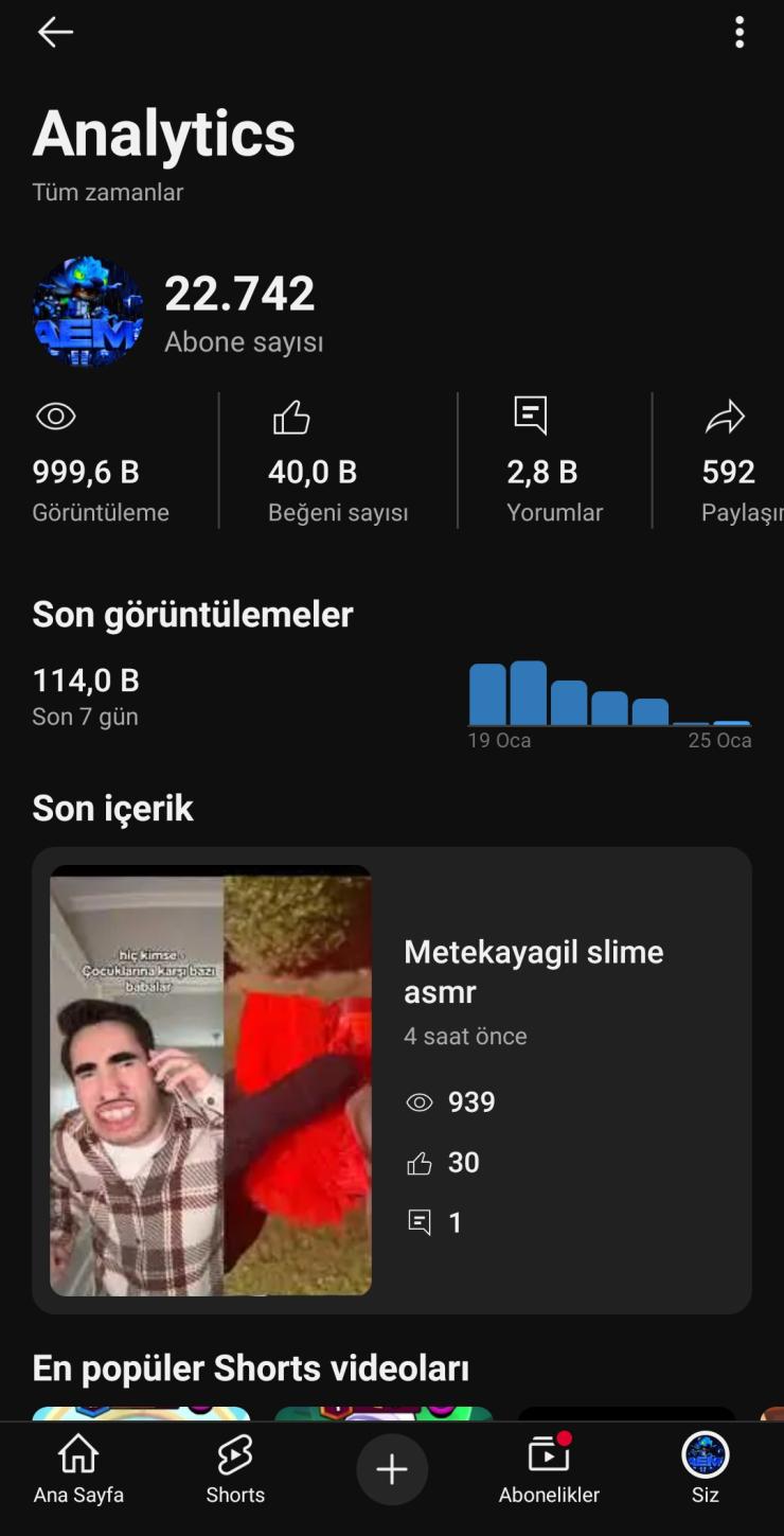 ⭐[efsane] 23 k aboneli süper kanal