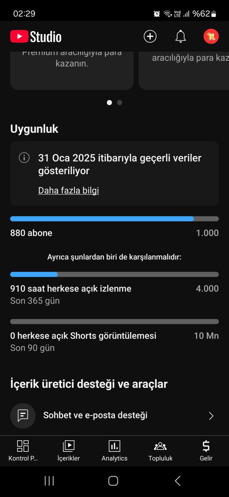 880 ABONELİ PARA KAZANMASI AÇILMASINA AZ KALMIŞ HESAP